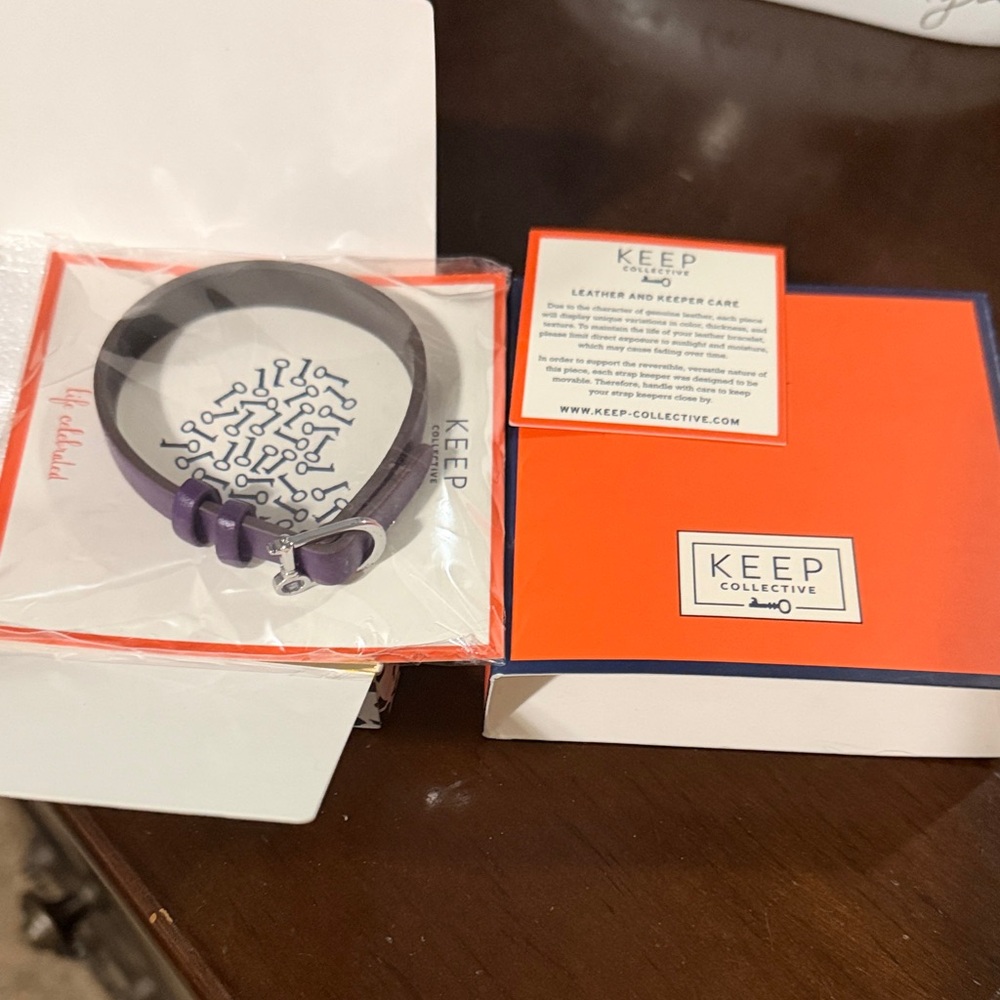 KEEP Collective Deep Purple Bracelet